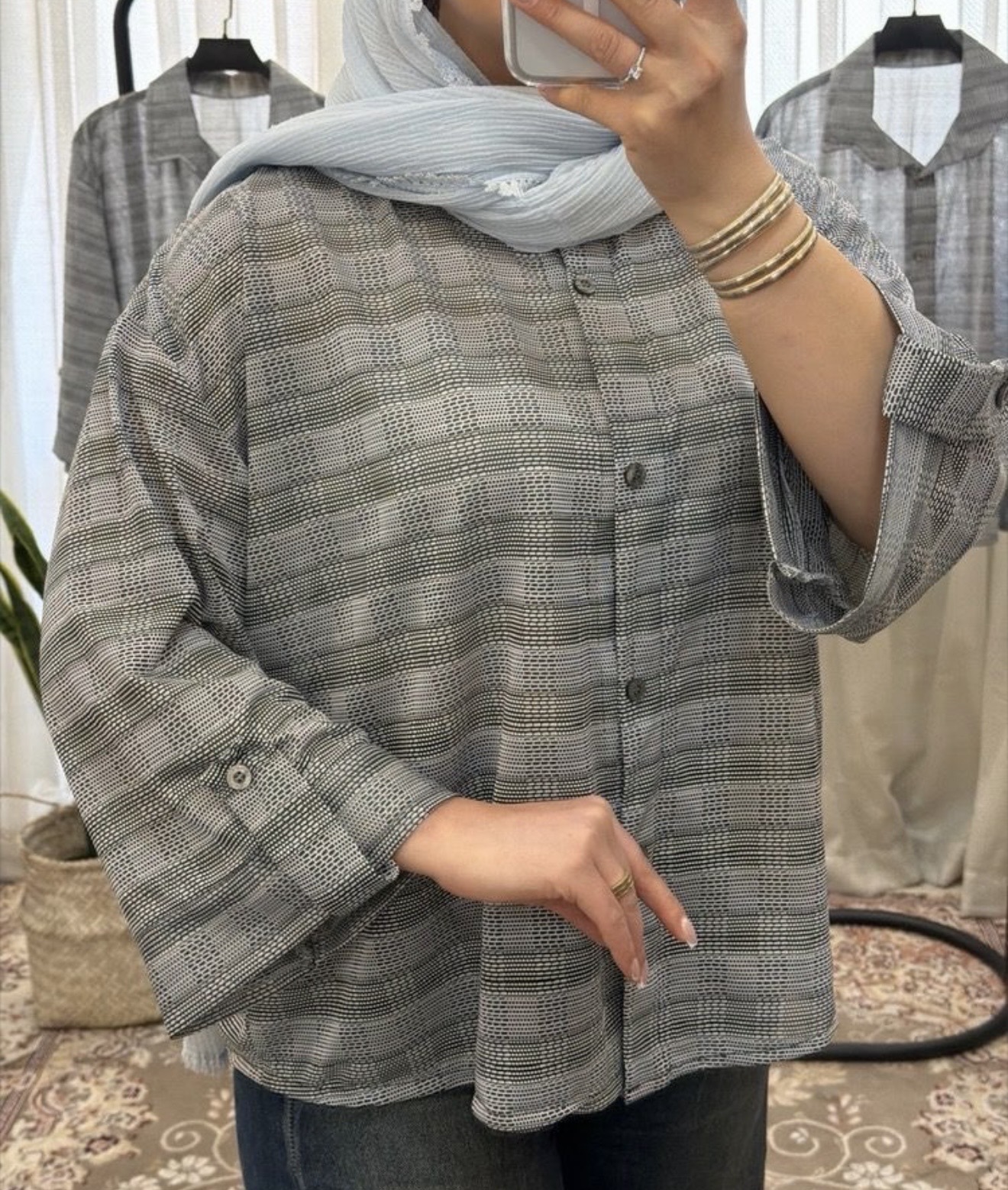 شومیز مانتویی خنک
